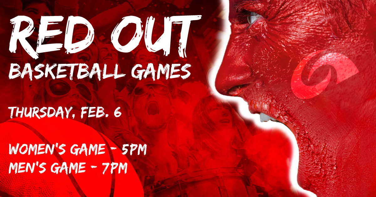 Red-Out Basketball Game